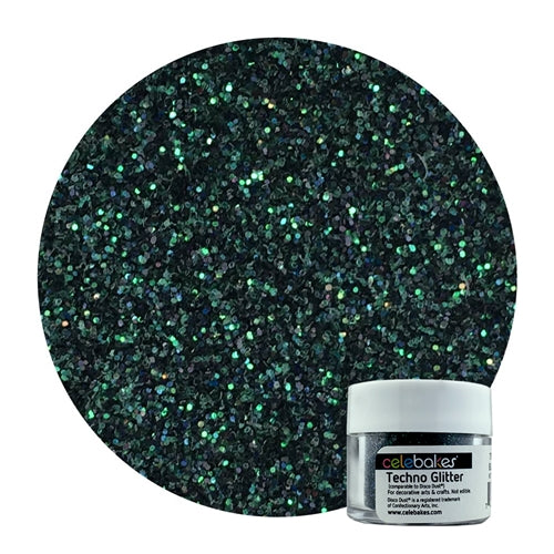 Black Magic Techno Glitter