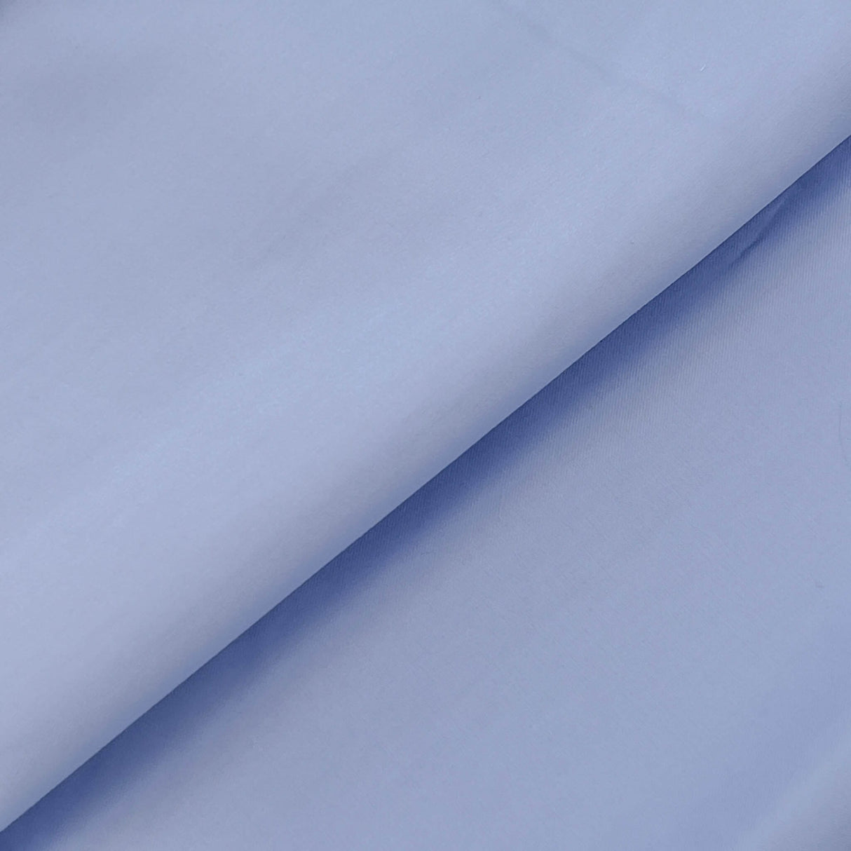Periwinkle Pima Cotton Shirting Fabric - Periwinkle, Shirting Fabric, 56" Width