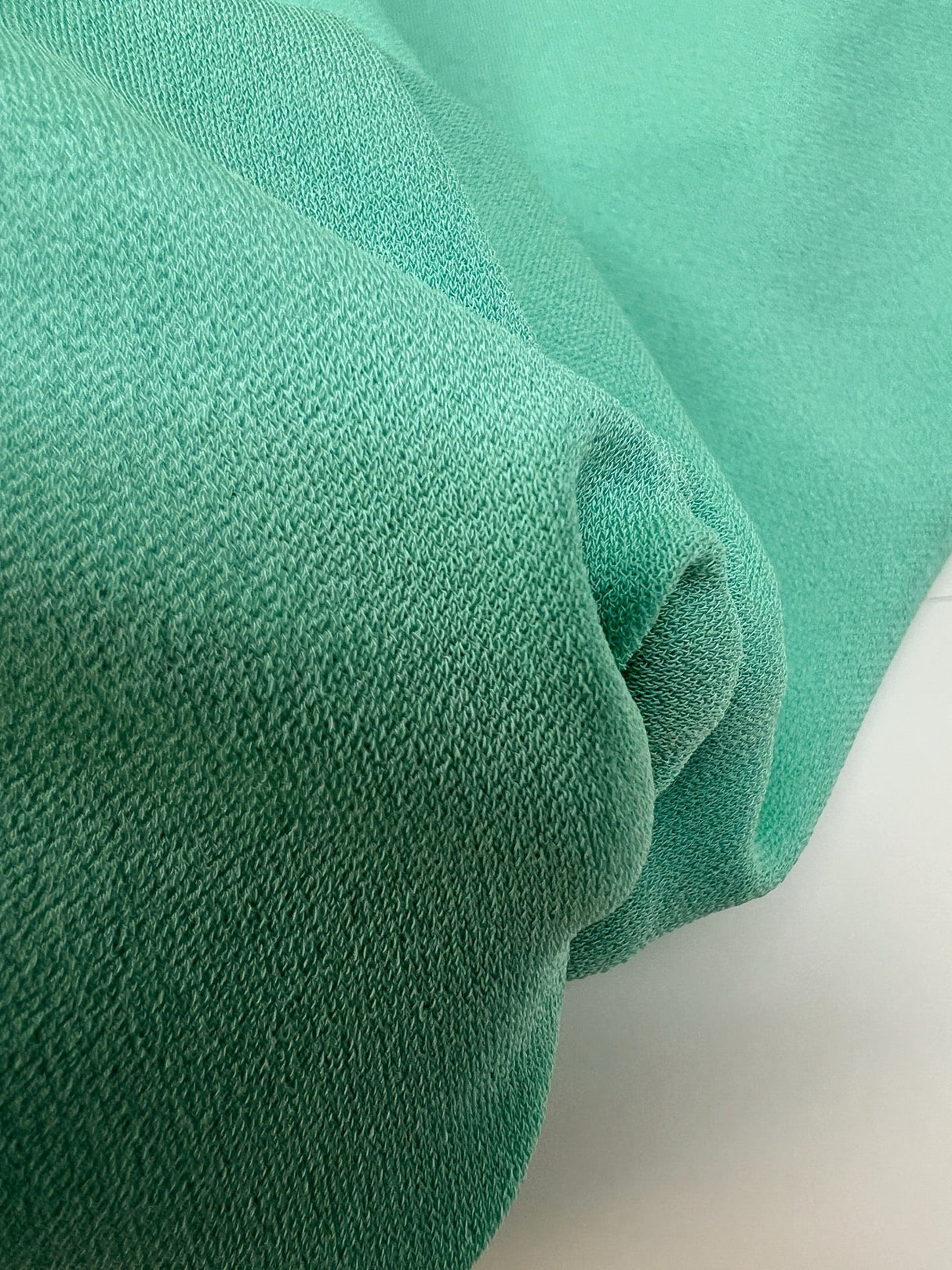 Cotton Knit Fabric Green