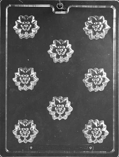 Poinsettia Truffle Chocolate Mold