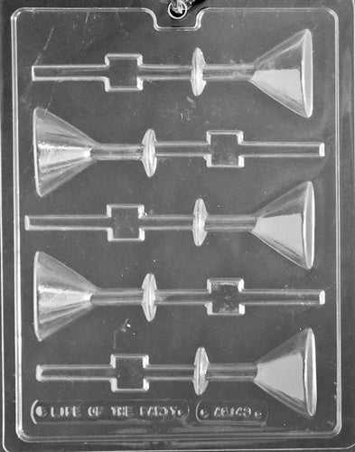 মার্টিনি গ্লাস ললিপপ চকোলেট ছাঁচ