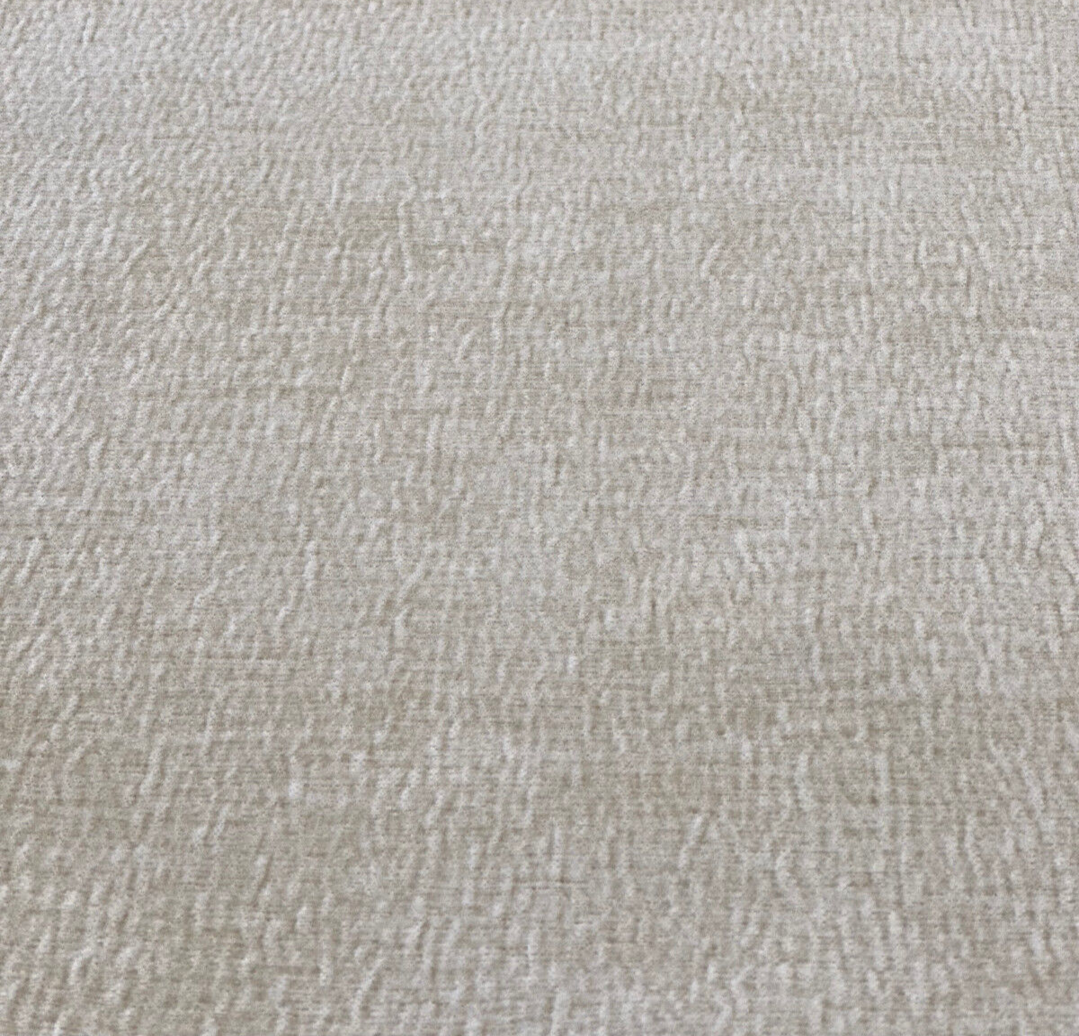 Serenity Chenille Upholstery Fabric - Beach Beige, Textured Soft, 55" Width (1 Yard)