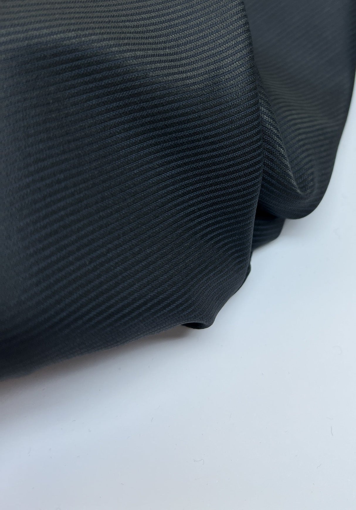 Wool Jacquard Blue Striped Suiting Fabric