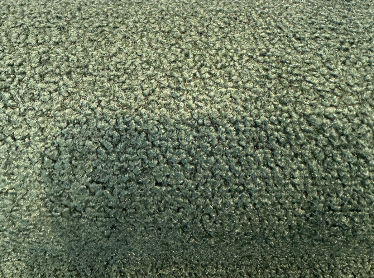 Bella Boucle Ivy Polyester Fabric - Ivy Green, 55" Width (1 Yard)