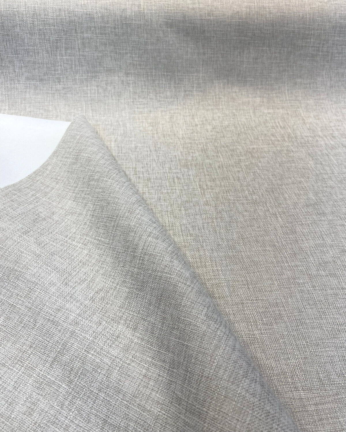 Motion Linen Blackout Polyester Fabric - Sand, 55" Width (1 Yard)