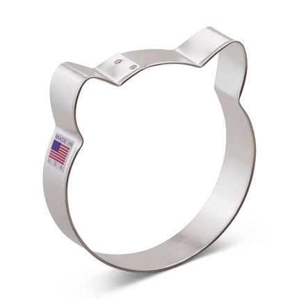 Cookie Cutter Cat Face 3-1/2" - 7697A