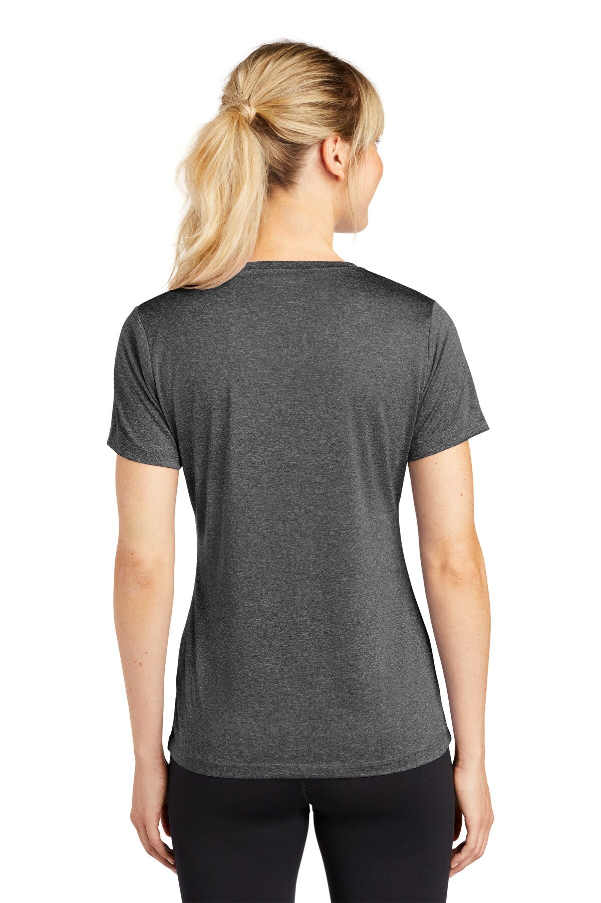 Sport-Tek® Women's Heather Contender Scoop Neck Tee