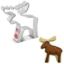 Cookie Cutter Moose 4-1/8" - 7866A