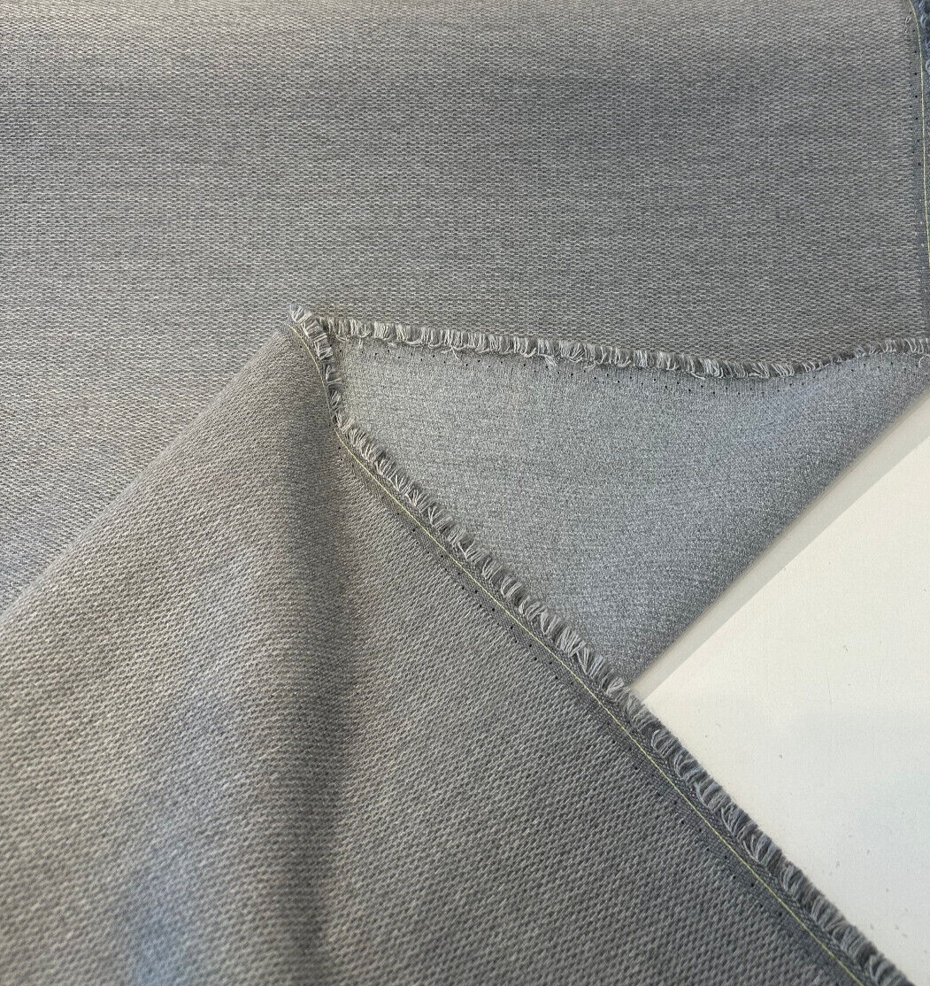 Sunbrella Acrylic Fabric - Pique Ash Gray, 54" Width (By The Yard)