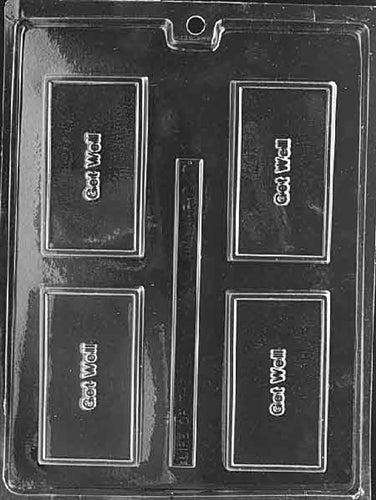 Get Well Card Chocolate Mold