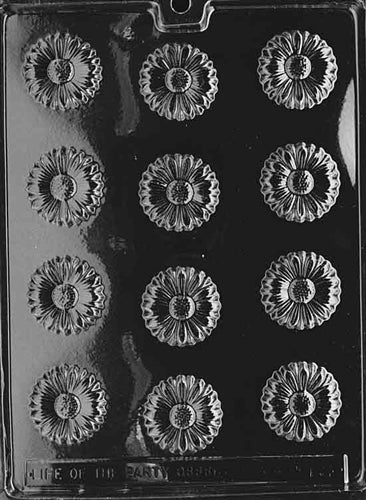 Asters Flowers Chocolate Mold