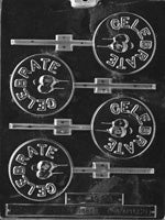 Celebrate Lollipop Chocolate Mold