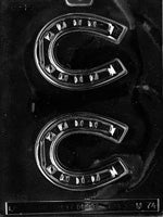 Large Horseshoes Chocolate Mold