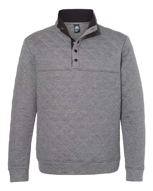 Men's Quilted Half-Snap Pullover
