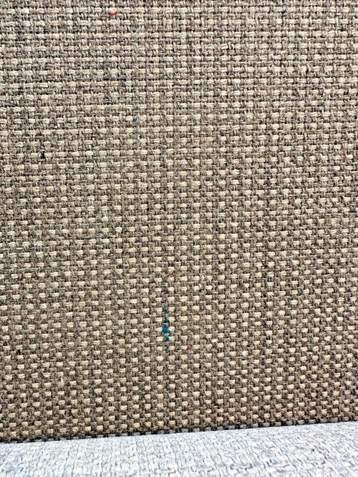 Sunbrella Loom Three 100 Percent Solution Dyed Acrylic Fabric - Greystone, Textured Solids, 54" Width (1 Yard)