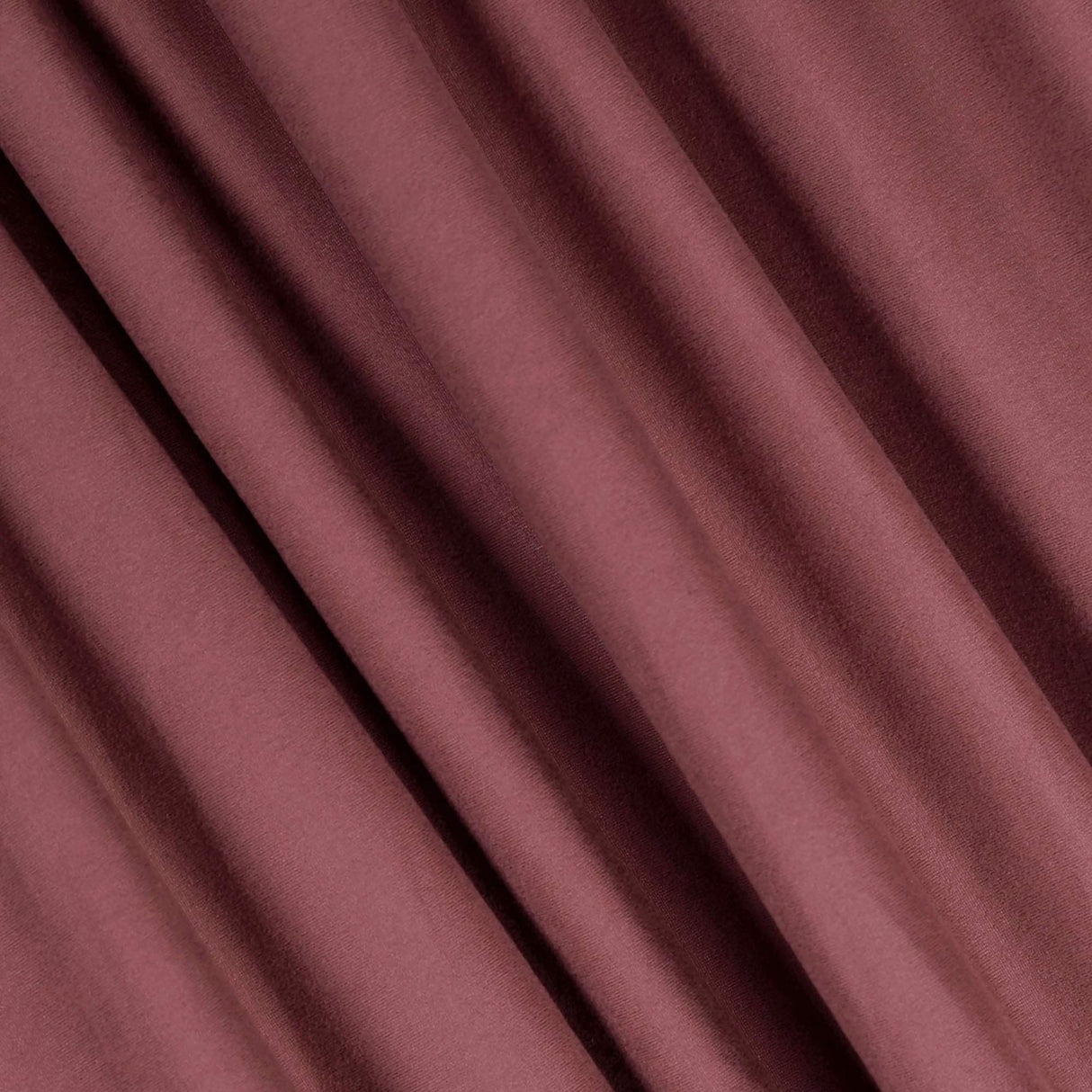 Polyester Spandex Knit Fabric Mauve DTY Double Brushed