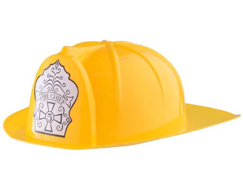 Yellow Fire Fighter Helmet