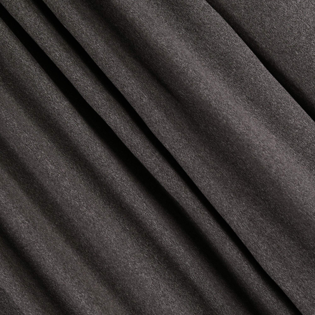 Poly Spandex Knit Fabric Charcoal