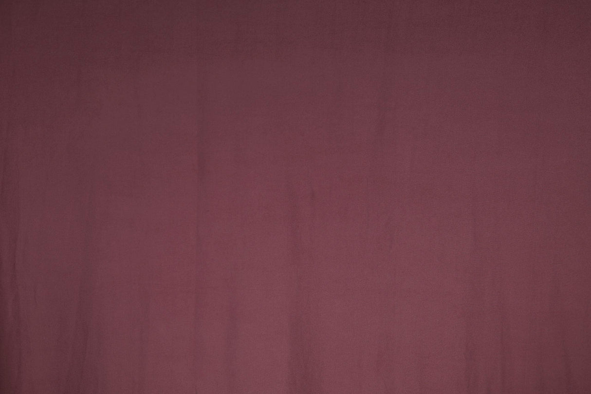 Polyester Spandex Knit Fabric Marsala DTY Double Brushed