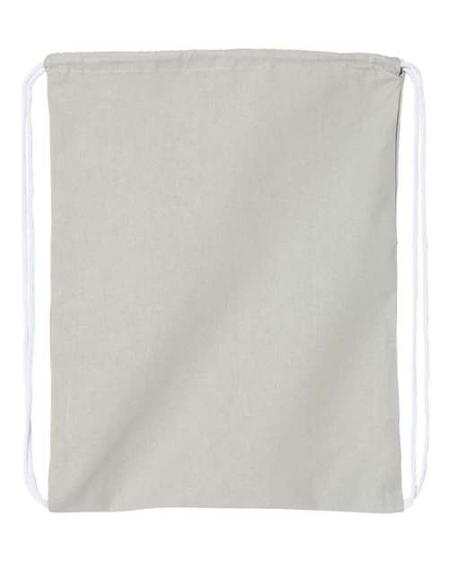 Q-Tees Economical Sport Pack Drawcord Cinch Rope Bag