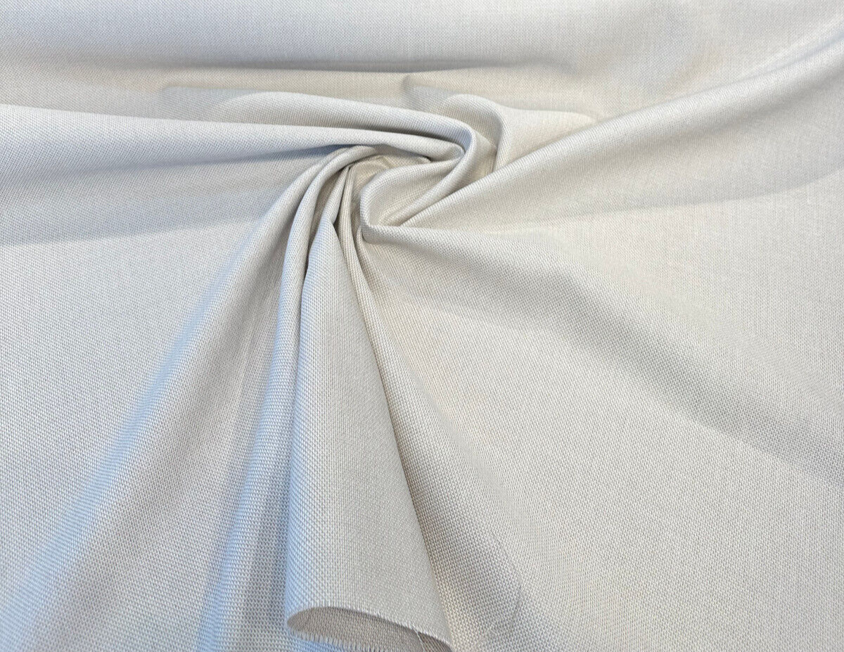 Sunbrella Essential Flax Solution Dyed Acrylic Fabric - Beige Textured Solids, 54" Width (1 Yard)