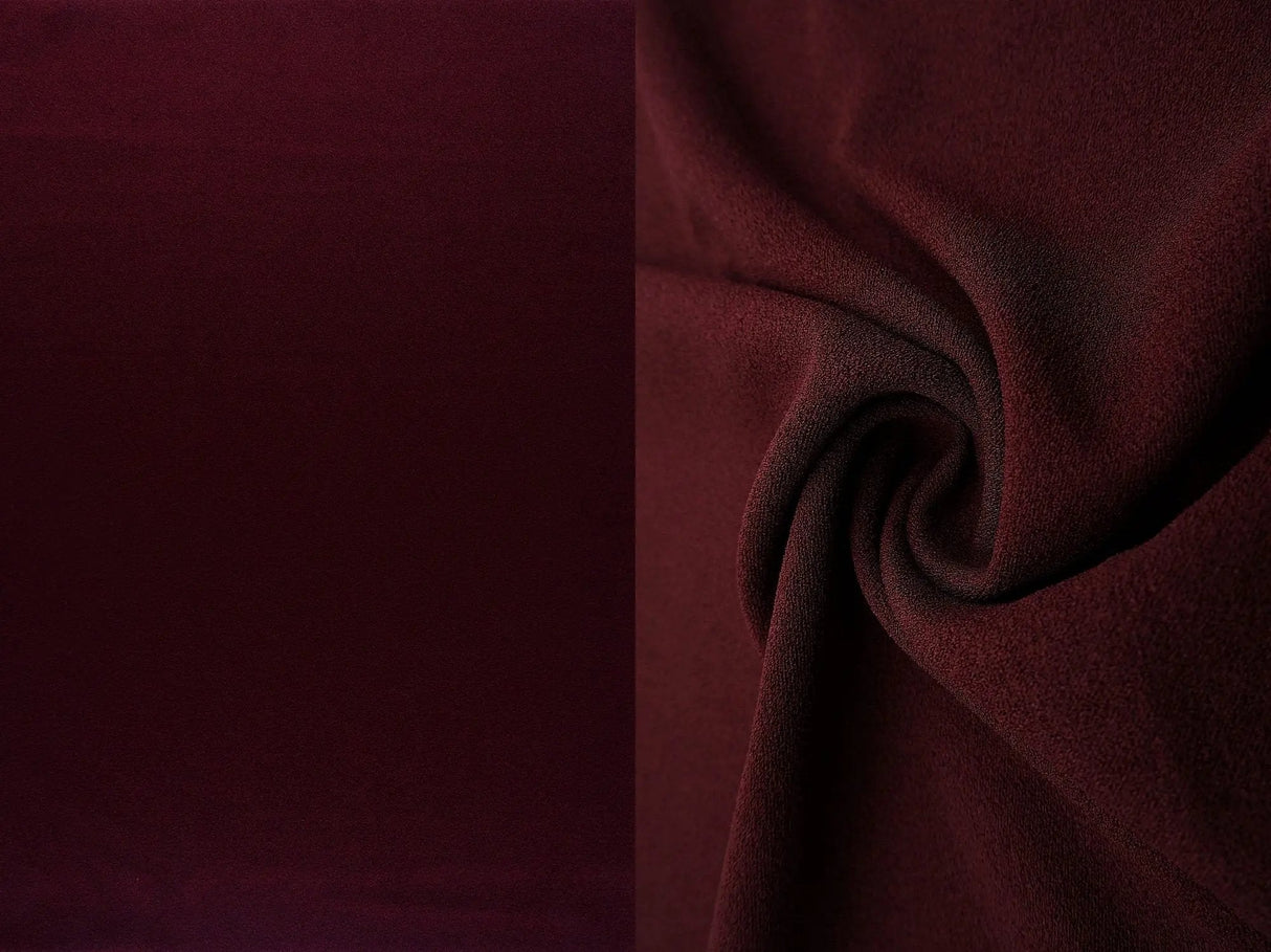 1 Yard Solid Techno Crepe Fabric, Heavy Stretch 58/60" Wide for Apparel