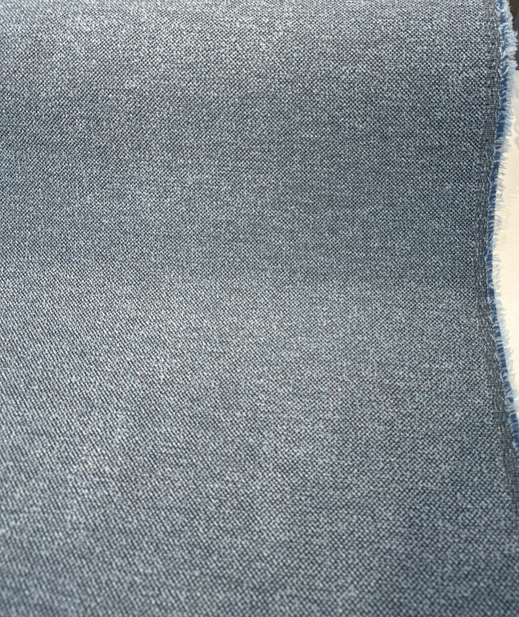 Sunbrella Outdoor Nurture Acrylic Fabric - Sapphire Blue Boucle Upholstery, 54" Width (1 Yard)