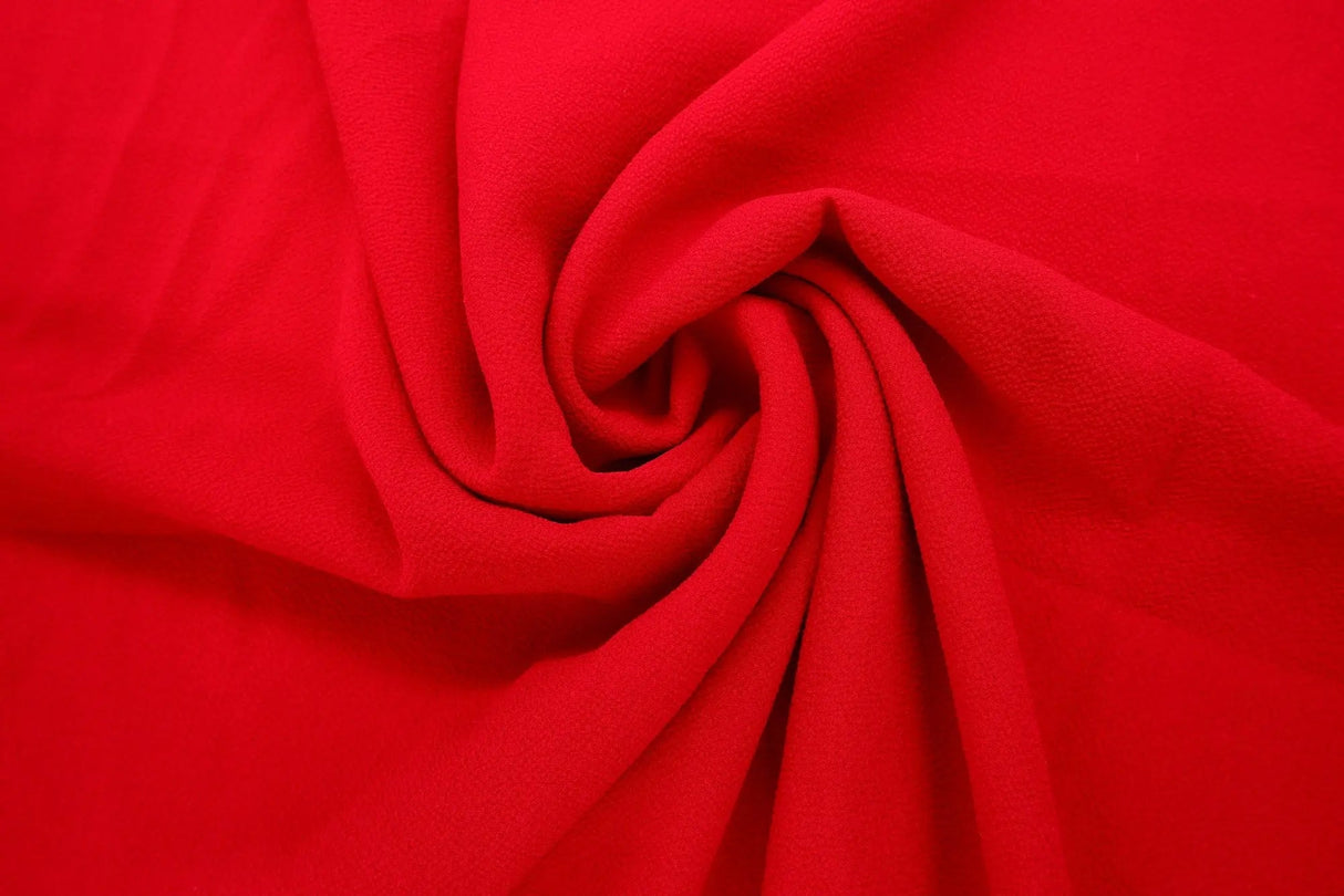 Solid Ghost Bubble Crepe Fabric, Lightweight Textured Stretch 57/58" Wide for Apparel