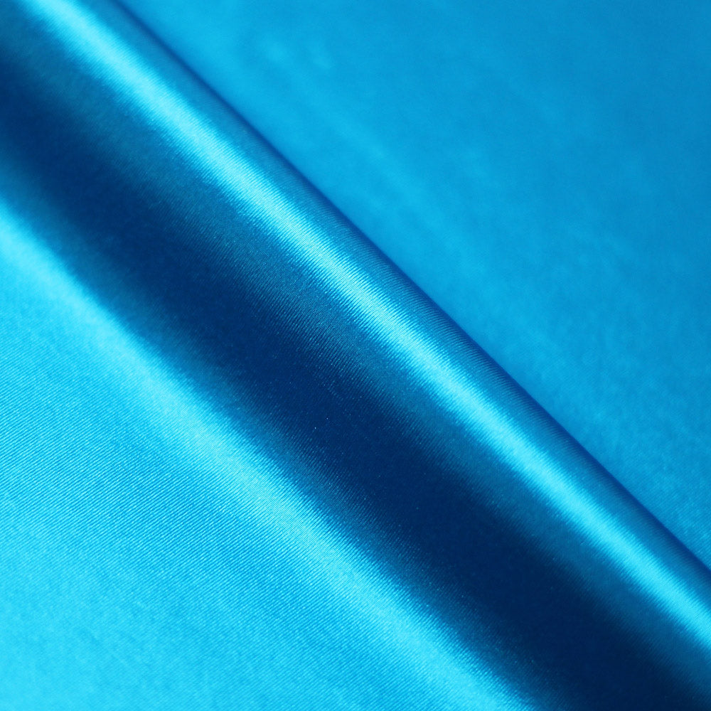 Stretch Satin Nylon Spandex Fabric - Assorted Colors, Solid, 58/60" Width (1 Yard)