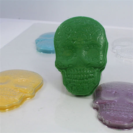 Day of the Dead Skulls Chocolate Mold