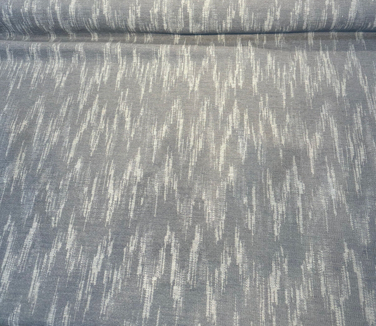 Sunbrella Mountains Slate Solution Dyed Acrylic Fabric - Slate Mountains Print, 54" Width (1 Yard)
