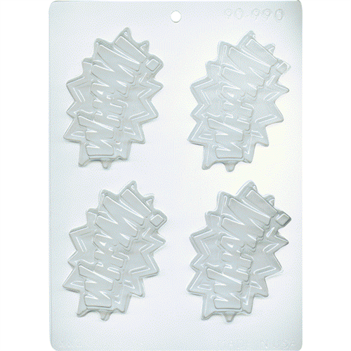 Wham! Superhero Lingo Chocolate Mold (90-990)