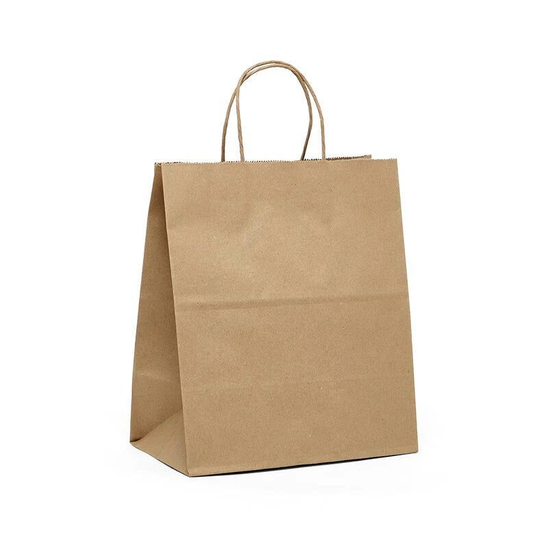 Tamper-Resistant Take-Out Shopping Bags Standard 10" x 6 3/4" x 12"