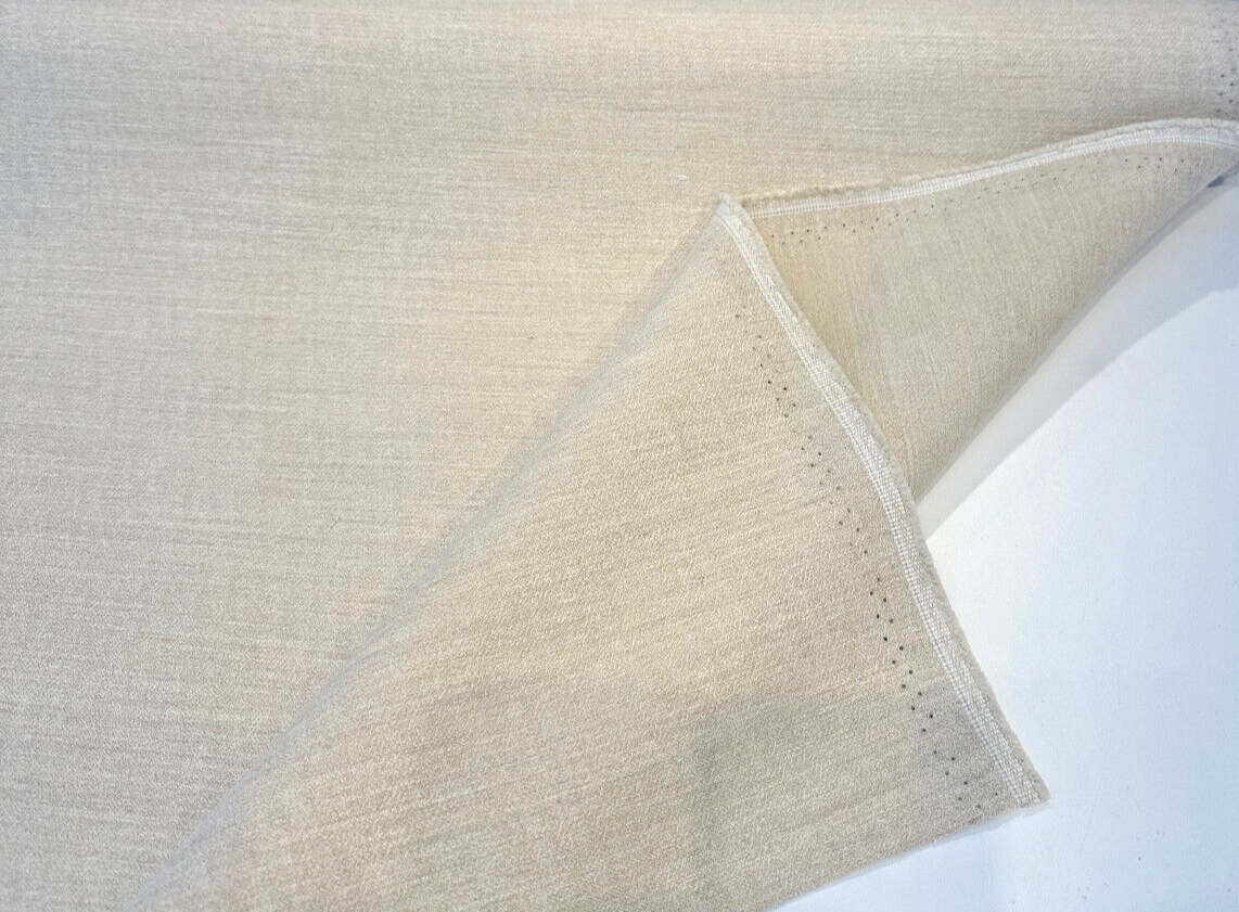 Sunbelievable Topsail Almond Beige Solution Dyed Acrylic Polyester Fabric - Almond Beige Solid, 59" Width (1 Yard)