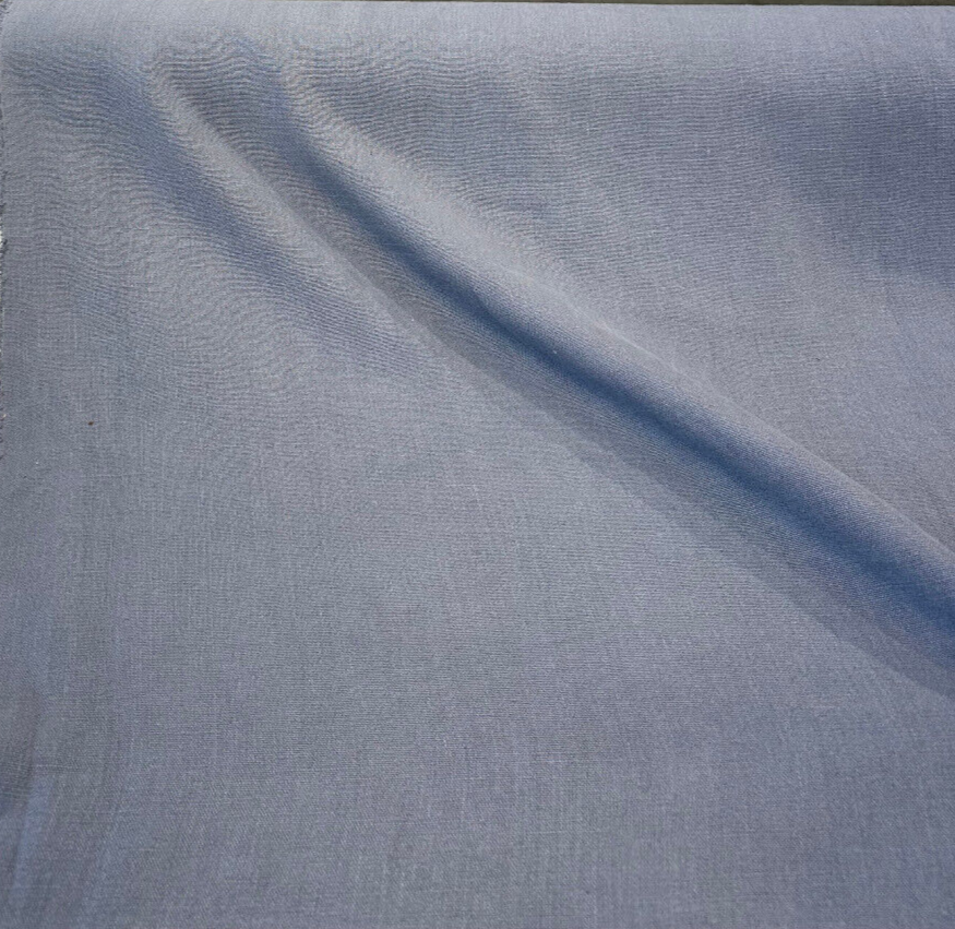 P Kaufmann Linen Don Giovanni Fabric - Twilight Blue, 54" Width (By The Yard)