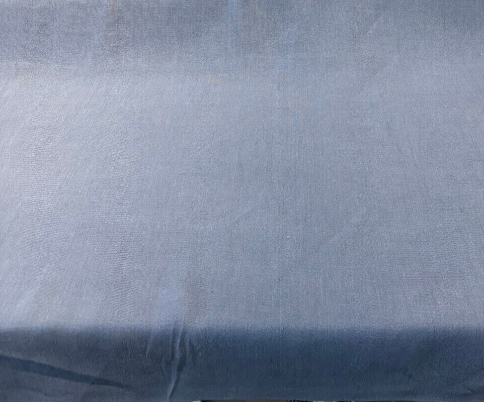 P Kaufmann Linen Don Giovanni Fabric - Twilight Blue, 54" Width (By The Yard)