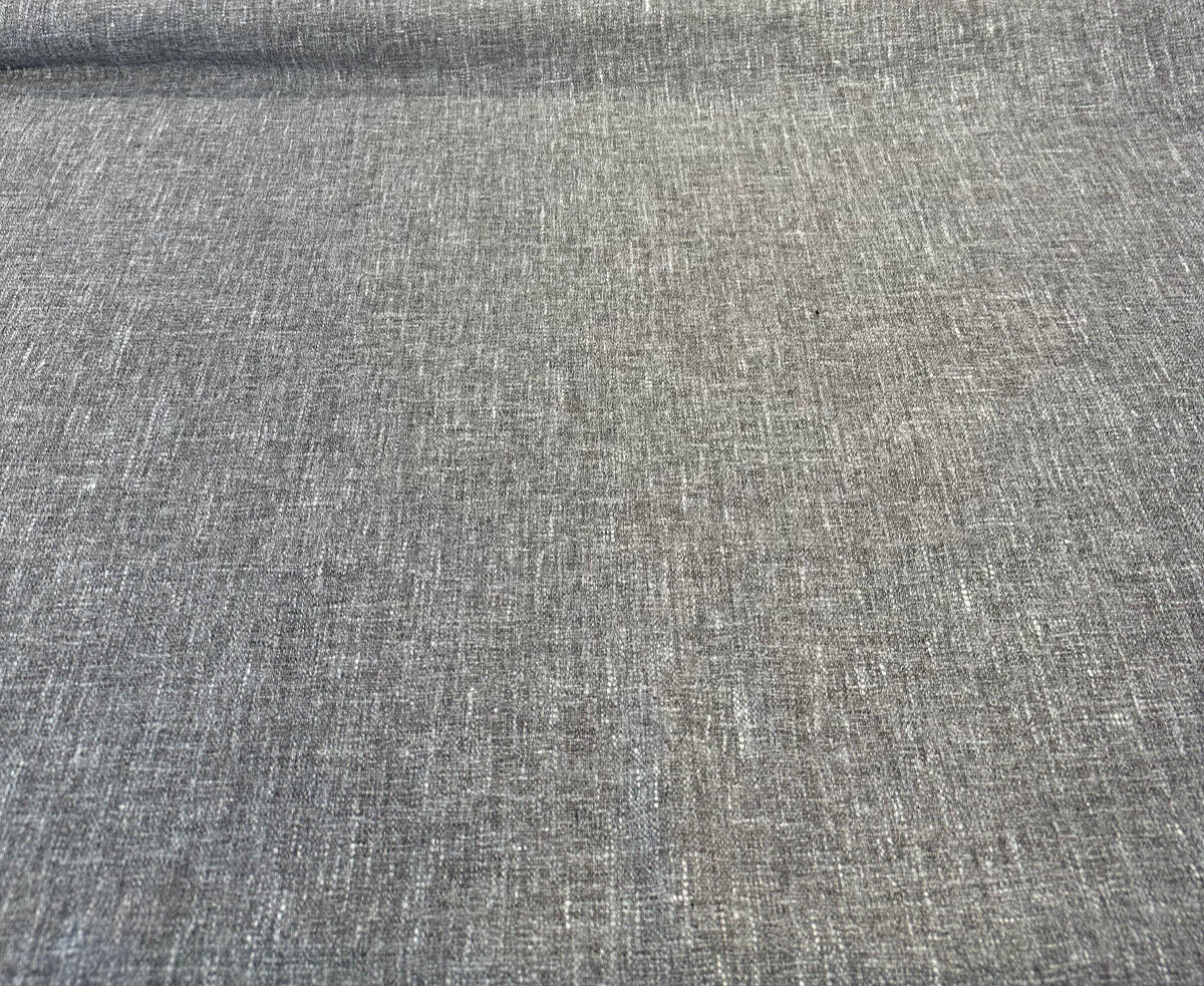 Libeco Belgian Linen Melange Fabric - Porpoise Gray, 54" Width (1 Yard)