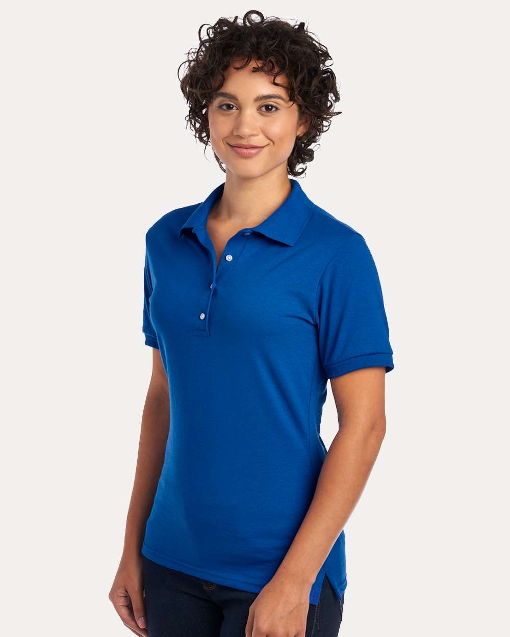 JERZEES® Women’s Dri-Power Polo Moisture-Wicking Performance T-Shirt