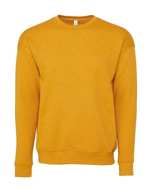 BELLA + CANVAS Unisex Sponge Fleece Drop Shoulder Crewneck Sweatshirt
