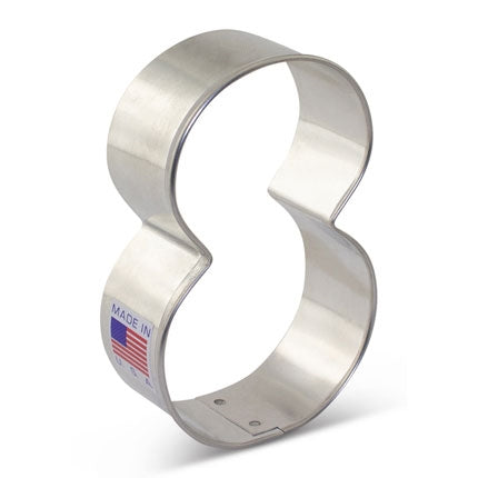 Cookie Cutter Number 8 - New - 8190A