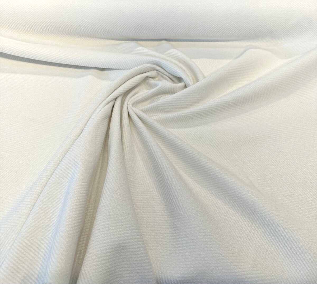 Sunbelievable Performance Chenille Cove White Acrylic Upholstery Fabric - White, Solid, 59" Width (1 Yard)