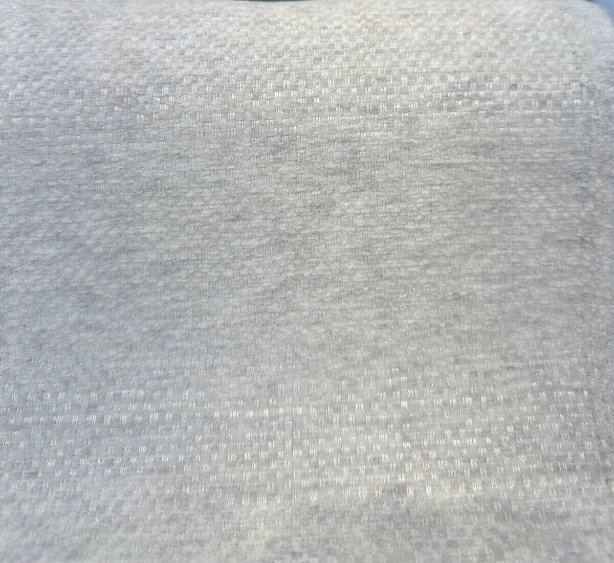 Sunbelievable Performance Chenille Surf Canvas Upholstery Fabric - Canvas Beige White Gray Mix, 59" Width (By The Yard)