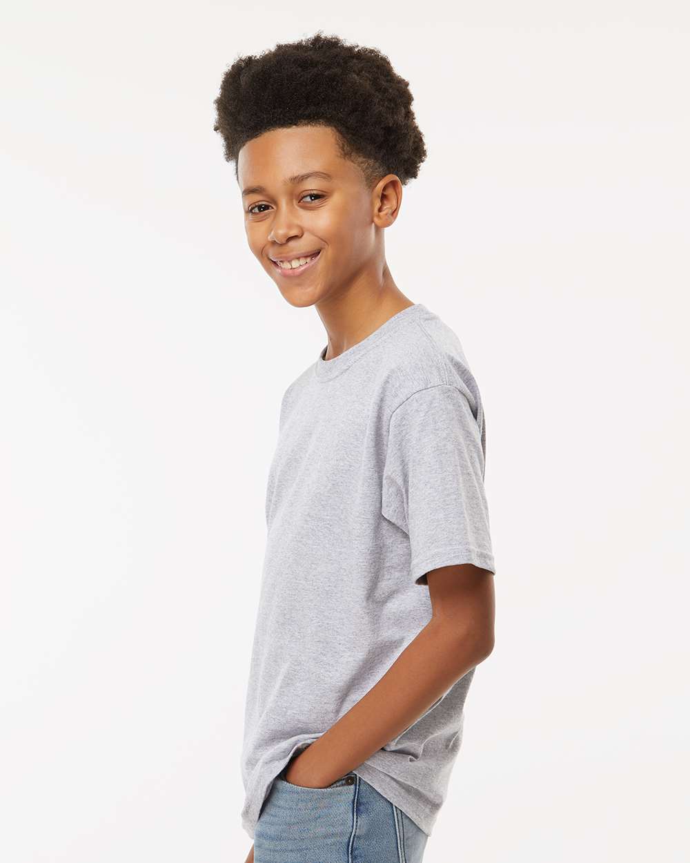 Youth Gold Soft Touch Crewneck Short Sleeve T-Shirt