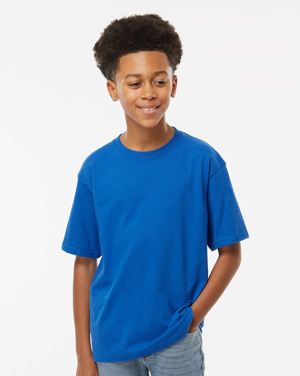 Youth Gold Soft Touch Crewneck Short Sleeve T-Shirt