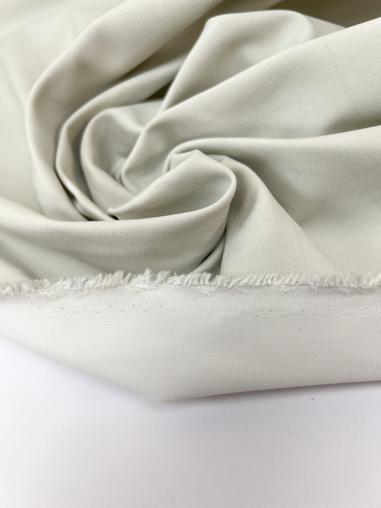 Cotton Polyester Elastane Stretch Gray