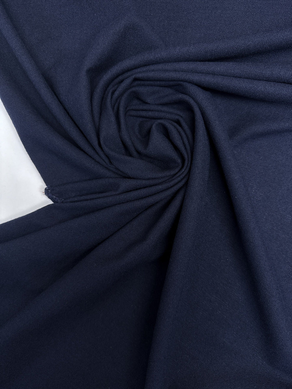 Wool Cotton Woven Blue