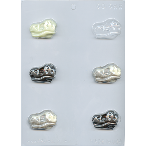 T-Rex Dinosaur Fossil Head Chocolate Mold (90-968)*