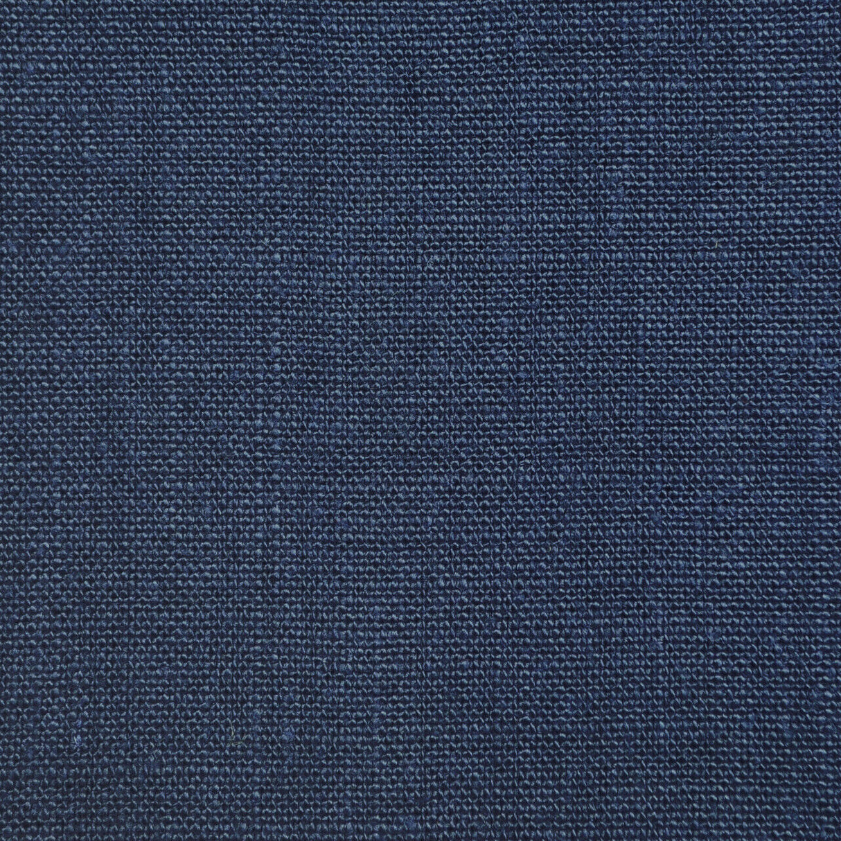Don Giovanni Linen Fabric - Midnight Blue, Upholstery Drapery, 54" Width (1 Yard)