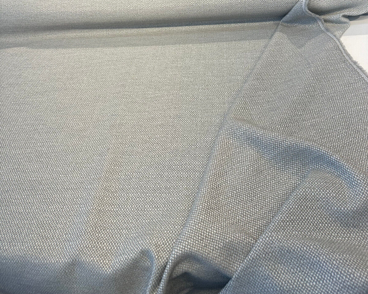 Sunbelievable Sunny Side Gray Chenille Acrylic Polyester Fabric - Gray Oyster Solid, 59" Width (1 Yard)