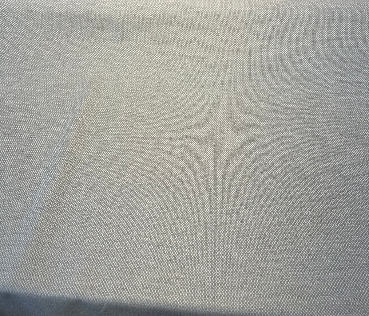 Sunbelievable Sunny Side Gray Chenille Acrylic Polyester Fabric - Gray Oyster Solid, 59" Width (1 Yard)